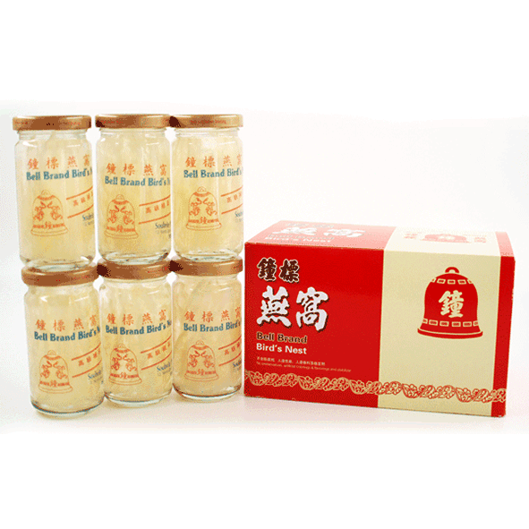 6 bottles of 150ml Rock Sugar Bottled Bird’s Nest （冰糖燕窝罐） | Bell Brand
